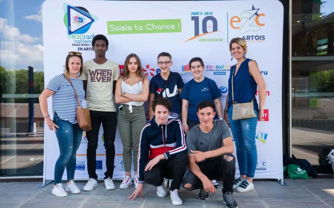 Une belle 3ème place aux E2Ciades pour l’E2C Allier !