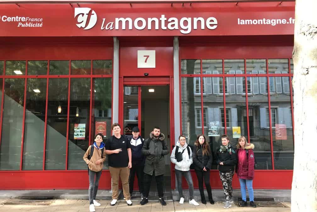 Les stagiaires en visite !