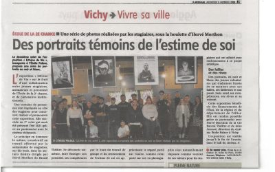 E2scène de Vie- article de “La Montagne”